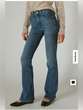 Lucky Brand Women's Faded Blue Bootcut Jeans